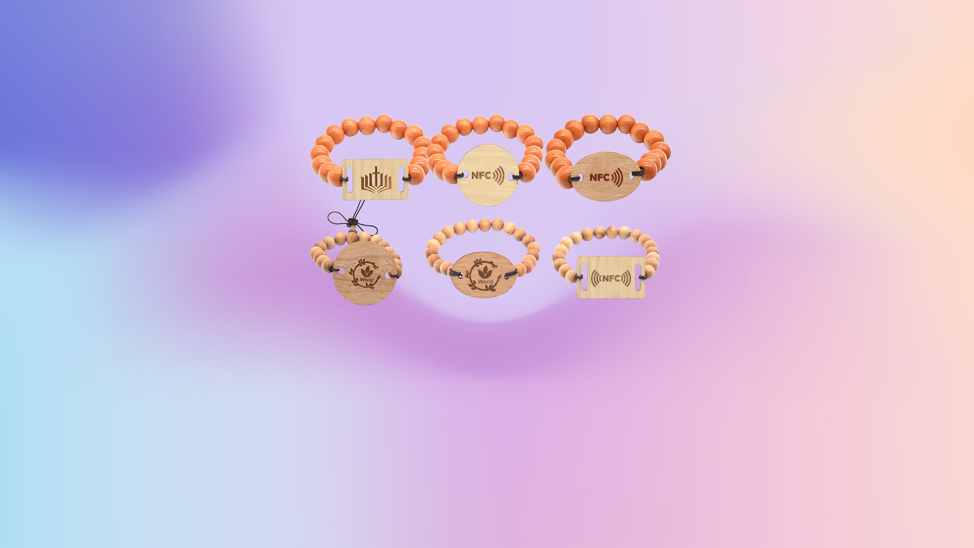 pp电子游戏集团RFID智能木卡工厂专业定制NFC木珠手环珠子木卡RFID非标织唛木卡源头厂家